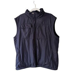 CERF Classic Collection Zip Up Navy Blue Vest Size 6 Casual Outdoor Wear